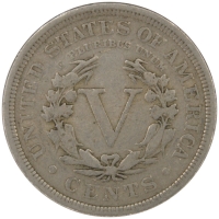 1904 Liberty Head V Nickel Coin - Fine