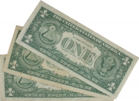 1963B $1.00 Federal Reserve Notes - Lot of 3 Barr Notes - Fine to Extremely Fine