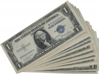 Pack Of 33 Silver Certificates - XF-AU Condition