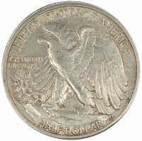 1942 Walking Liberty Silver Half Dollar Coin - Extremely Fine to About Uncirculated