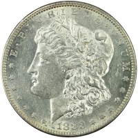 1883-S Morgan Silver Dollar Coin - Choice AU ++