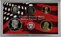 2001 U.S. Silver Proof Coin Set