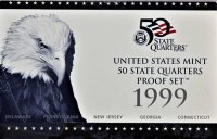 1999 U.S. State Quarter Proof Coin Set - Wholesale Price!
