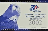 2002 U.S. State Quarter Proof Coin Set - Wholesale Price!