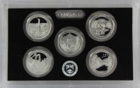 2011 America the Beautiful Silver Quarters Proof Coin Set