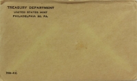 1958 U.S. Silver Proof Coin Set (Flat-Pack) Envelope - Original OGP Envelope