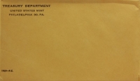 1959 U.S. Silver Proof Coin Set (Flat-Pack) Envelope - Original OGP Envelope