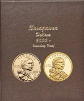 2000-2017 54-Coin Set of Sacagawea/Native American Dollars - with Proofs