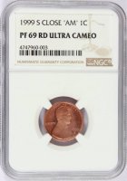 1999-S Lincoln Memorial Cent Coin - NGC PF-69 RD Ultra Cameo - Close "AM" - Choose Grade
