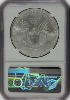 2001 1 oz American Silver Eagle Coin - NGC MS-69
