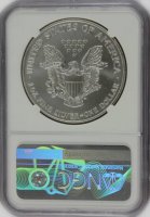 1999 1 oz American Silver Eagle Coin - NGC MS-69
