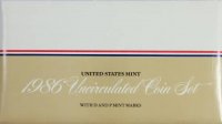 1986 U.S. Mint Coin Set