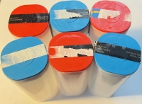 Royal Canadian Mint Issued 1oz Silver Coin Tube - Old Tape - NO COINS INCLUDED