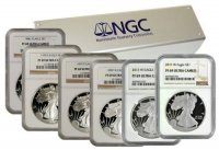 1986-2019 33-Coin 1 oz American Proof Silver Eagle Set - NGC PF-69 Ultra Cameo