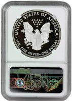 2018-W 1 oz American Proof Silver Eagle Coin - NGC PF-69 Ultra Cameo