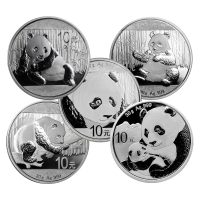 30 gram Chinese Silver Panda Coin - Dates Our Choice - Gem BU