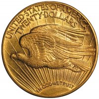 $20.00 Saint Gaudens Gold Double Eagle Coins - Random Dates - AU