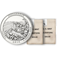 2014 Shenandoah Quarter - $25.00 U.S. Mint Sealed Bag - D Mint - BU