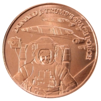 1 oz Copper Round - Trump Space Force