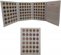 1909-1940 90-Coin Lincoln Wheat Cent Coin Set - VG or Better