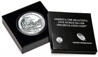2010-P 5 oz Yosemite ATB Silver Coin - Special Finish