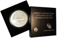 2013-P 5 oz Great Basin ATB Silver Coin - Special Finish