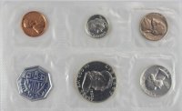 1960 U.S. Silver Proof Coin Set (Flat-Pack) - Small Date Penny