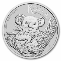 2026 1 oz Australian Silver Koala Coin - Gem BU