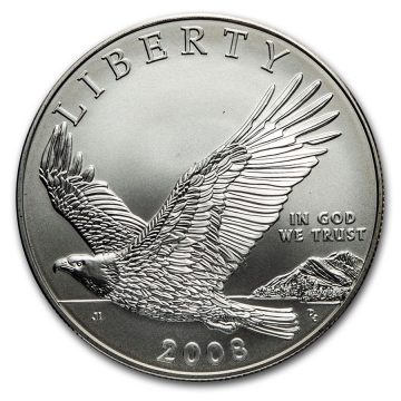 2008 Bald Eagle Commemorative Silver Dollar Coin (UNC)