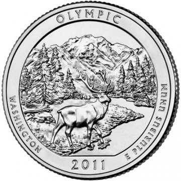 2011 Olympic Quarter Coin - P or D Mint - BU