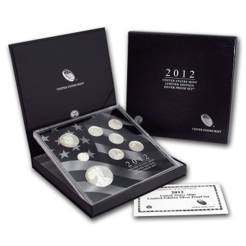 2012 U.S. Limited Edition Silver Proof Coin Set