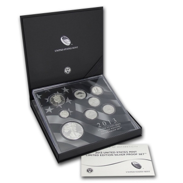 2013 U.S. Limited Edition Silver Proof Coin Set