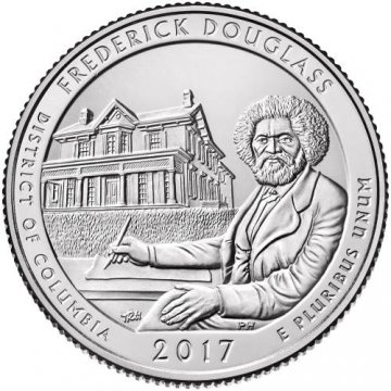 2017 Frederick Douglass Quarter Coin - P or D Mint - BU