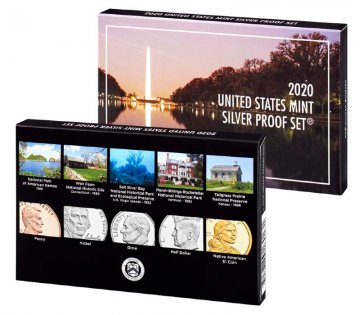 2020 U.S. Silver Proof Coin Set
