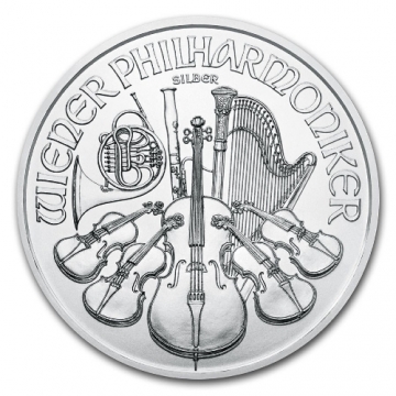 2022 1 oz Austrian Silver Philharmonic Coin - Gem BU