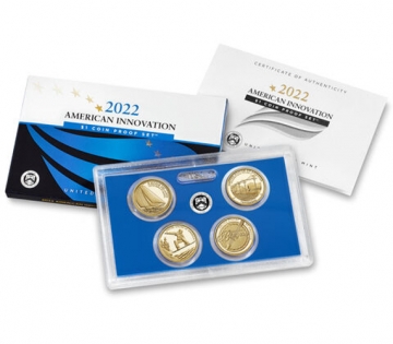 2022 American Innovation Dollar Proof Coin Set