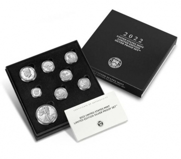 2022 Limited Edition U.S. Silver Proof Coin Set