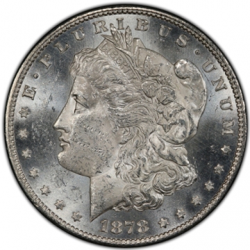 1878-S Morgan Silver Dollar Coin - BU