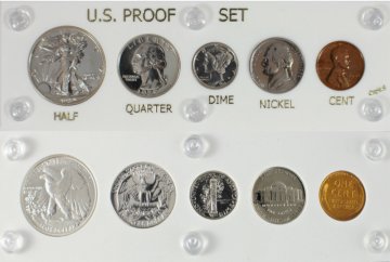 1939 U.S. Proof Set (New Capital Plastic Holder)