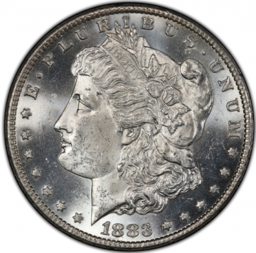 1883-CC Morgan Silver Dollar Coin - BU