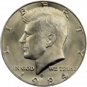 1984 Kennedy Half Dollar Coin - Choice BU