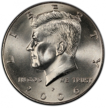  2006 Kennedy Half Dollar Coin - Choice BU