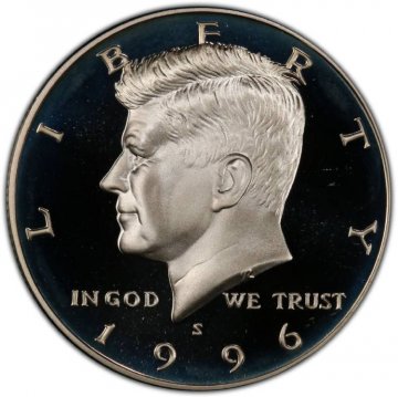 1996-S Kennedy Proof Half Dollar Coin - Choice PF