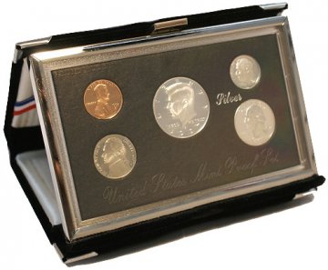 1993-S US Silver Premier Proof Set with Original Box and Certificate 