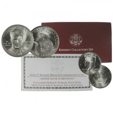 1998 Kennedy Collector's Commemorative Set (2 Coin) 