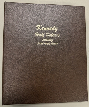 Dansco Album 8166 for Kennedy Halves 1964-2011 - including Proof-only Issue - Lightly Used