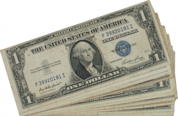 Pack Of 20 Mixed Silver Certificates - F-VF Condition