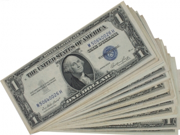 Pack Of 33 Silver Certificates - XF-AU Condition