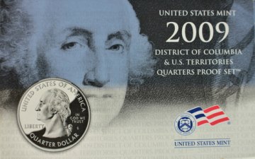 2009 District of Columbia & U.S. Territories Quarter Proof Coin Set