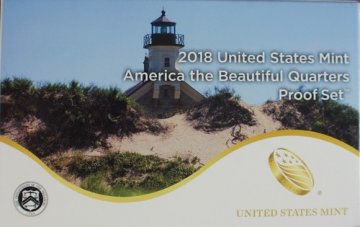 2018 America the Beautiful Quarters Proof Coin Set